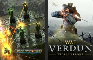 Defense Grid: The awakening y Verdun Gratis en Epic Games